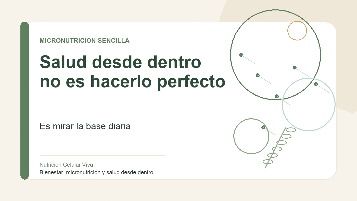 Micronutricion sencilla